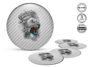 Wheel badges High-Quality Finish Sleek Dome for Cars